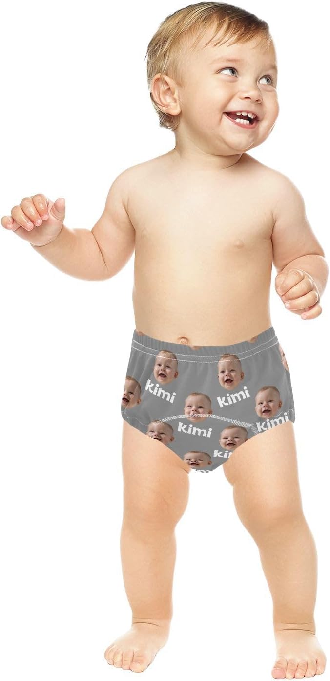 Joko Ivery 1 Dark Gray Custom Potty Training Pants Unisex Traning Potty Panty for Toddlers Girls Boys 5T 3Pcs