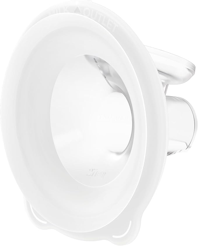 Momcozy Original S12Pro Quick Replacement Accessories, Only Compatible with Momcozy S12Pro Quick Breast Pump NOT for S9Pro/S12Pro (DoubleFit Hybrid Flange 27mm,1 Pack)