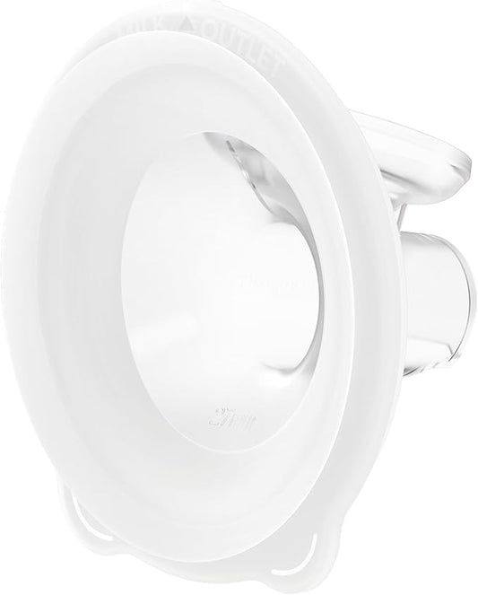 Momcozy Original S12Pro Quick Replacement Accessories, Only Compatible with Momcozy S12Pro Quick Breast Pump NOT for S9Pro/S12Pro (DoubleFit Hybrid Flange 27mm,1 Pack)