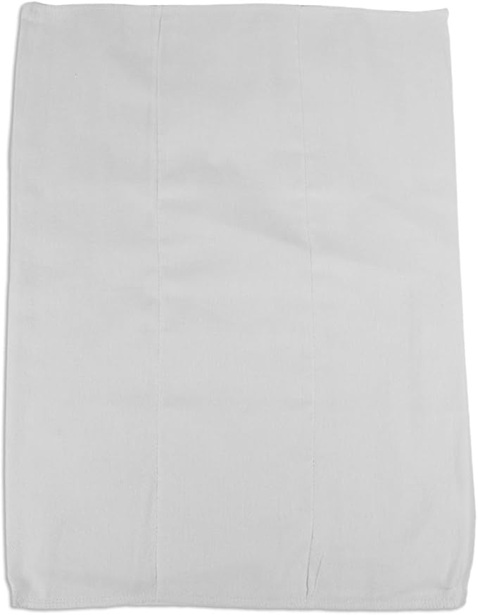 OsoCozy - Chinese Prefolds Cloth Diapers 1 Dozen - Perfect for Burp Cloths or Diapers. Soft and Absorbent for Baby Made of 100% Cotton- Fits 15-30 Lbs. - Size: Regular 2x5x2, 14x21 inches.