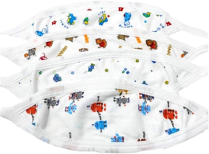 I&S Baby 3, 4, or 6 Packs Newborn Infant Belly Button Wrap Comfort Cotton Umbilical Cord Cover Band Fajero Boy Girl