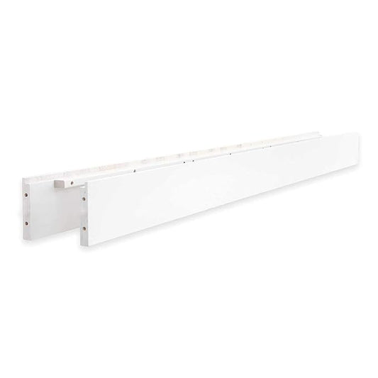Full-Size Conversion Kit Bed Rails for Baby Appleseed and Eco-Chic Convertible Cribs - Solid Wood Rail - Toddler and Adult Bed Rail for Full-Size Beds - Nursery and Baby Furniture (White, Bolt-On Kit)