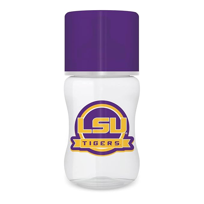 Baby Fanatic Baby Bottle - NCAA LSU Tigers Officially Licensed, 9 oz, BPA-Free