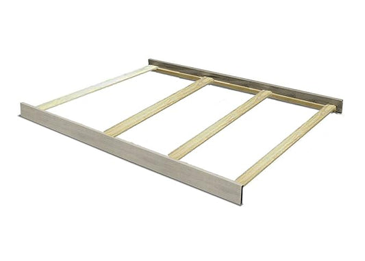Full-Size Conversion Kit Bed Rails for Oxford, Soho, Ozlo & Avalon Baby Convertible Cribs - Solid Wood - Toddler and Adult Rail for Full-Size Bed - Nursery Furniture (Weathered Oak, Hook-On Kit)