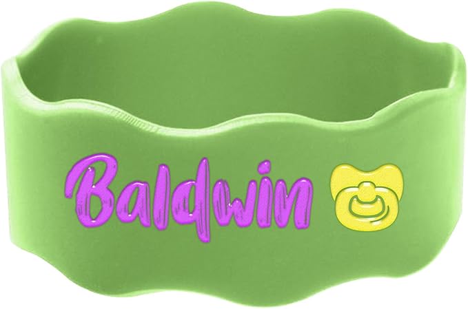 Personalized Water Bottle Labels, Waterproof Bottle Name Bands Printable Name Daycare Labels Elastic Silicone Sippy Cup Strap for Summer Camps