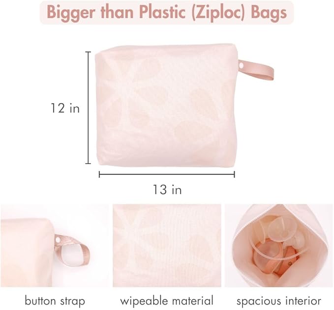 Boobie Pump Parts Bag for Breastfeeding Moms