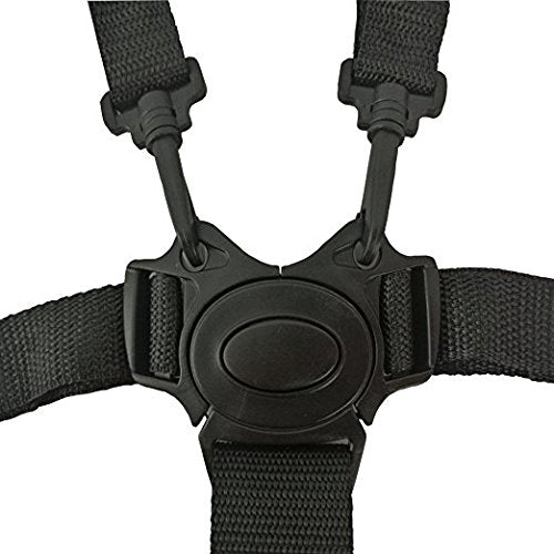 High Chair Straps Harness, 5 Point Harness,Universal Baby Safe Belt Holder Replacement for Wooden High Chair
