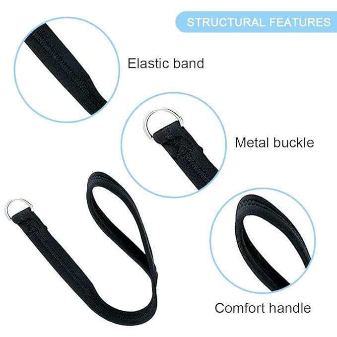 2 Pcs Baby Stroller Safety Wrist Straps Anti Skid Baby Stroller Wrist Harnesses Multi Purpose Infant Pram Pushchair Belts for Baby Carriage Security