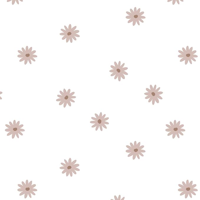 lulujo Baby Changing Pad Cover 100% Cotton Muslin Fitted Standard Size, 32 x 16 Inches, Daisies