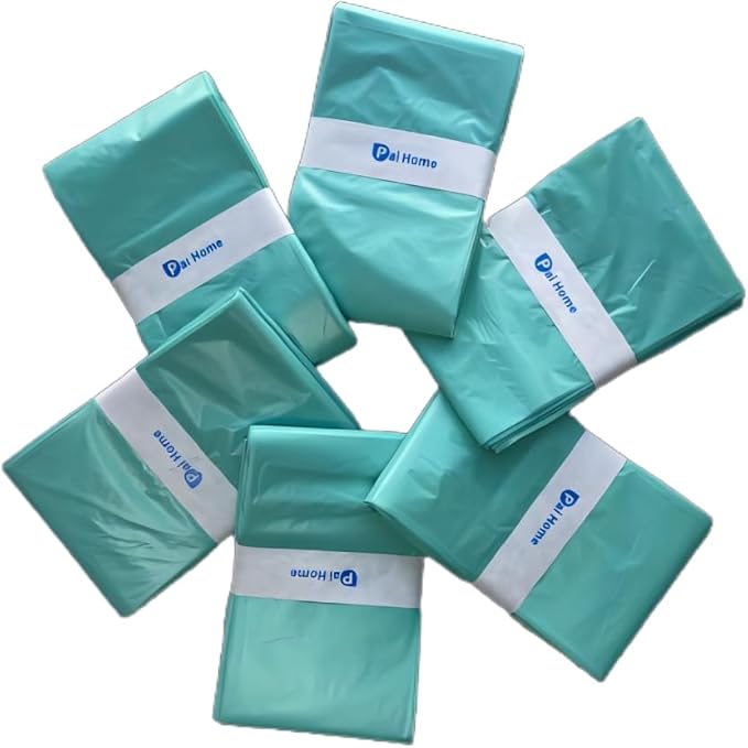 Diaper Refill Liners Compatible with Classic Diaper Pail Refills Holds up to 3480 Diapers (6 Pack) Baby Powder Scent