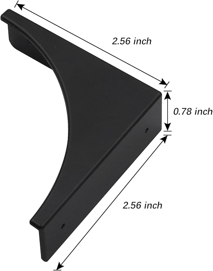 Box Edge Corner Guards Decorative Furniture Corner Protectors Edge Safety Protector Furniture Corner Bumpers Box Cabinet Case Edge Cover Home Hardware Accessories Pack of 4 Black