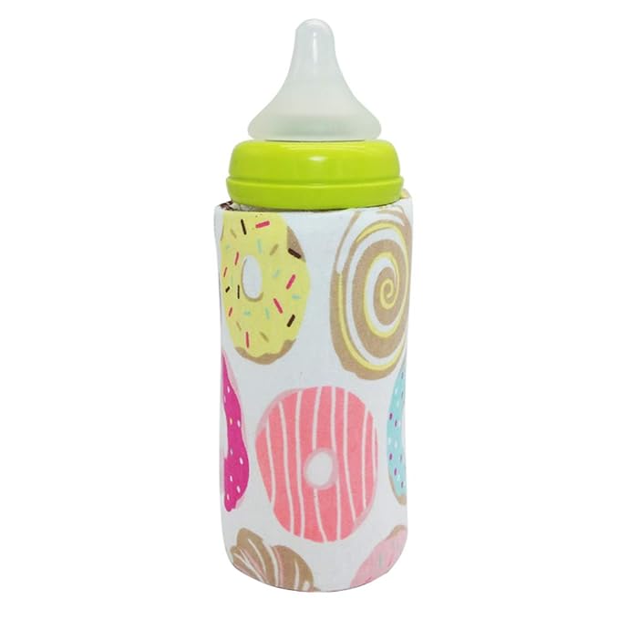 Portable USB Milk Water Warmer Insulated Bag Freshness Preserved Baby Nursing Bottle Heater for Car Travel Stroller Crossbody Bag for Women Passport Wallet Travel Wallet Neck Wallet Passport Holders