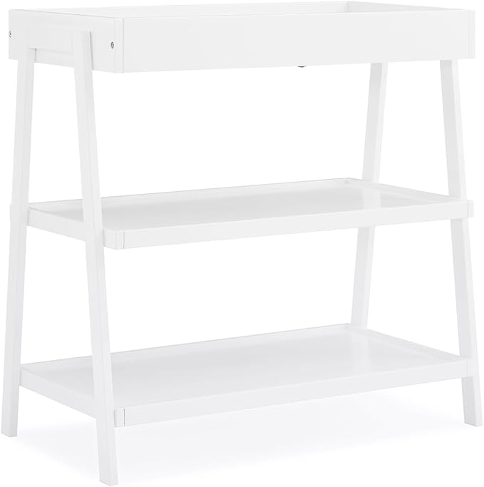 Delta Children Scout Changing Table - Greenguard Gold Certified, Bianca White