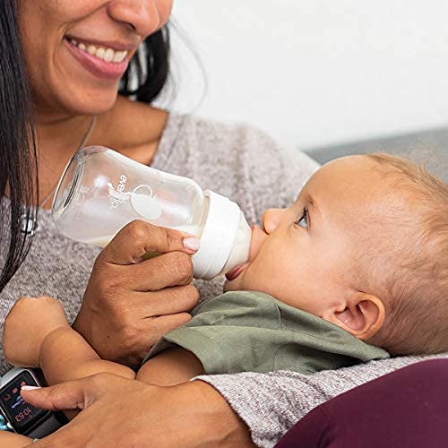 Balance + Wide Neck Printed Bottles, 9oz 2pk, with Pacifier