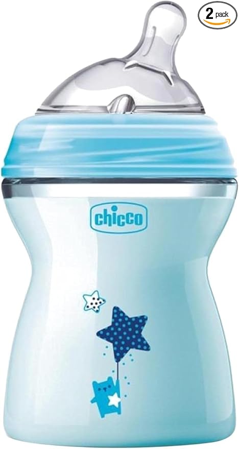 Natural Feeling Chicco Baby Bottle 250ml 2Mesi + Bimbo