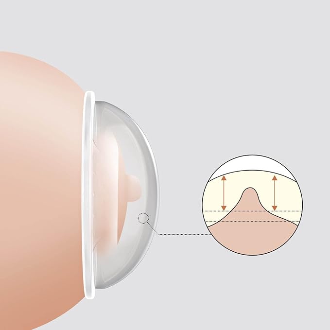 Silicone Breast Shells Milk Collector for Nursing Mom Breastfeeding Mom Nipple Protector Reusable Breast Milk Saver 2Pcs