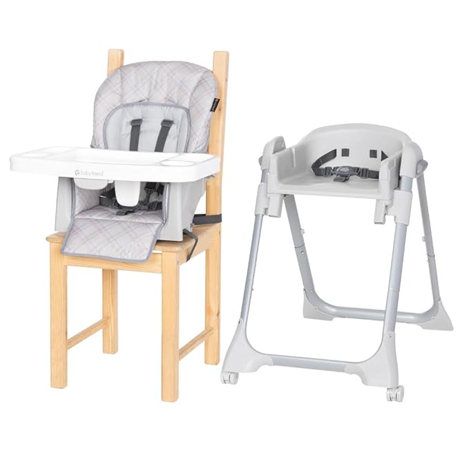 Baby Trend Everlast 7-in-1 High Chair, Madrid Plaid