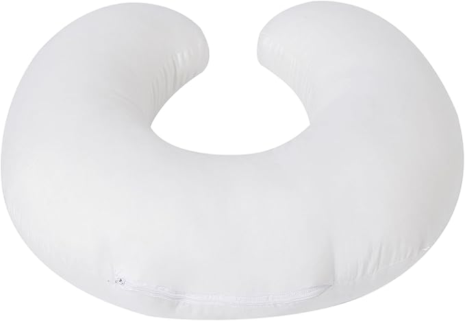 Nursing Pillow for Breastfeeding and Bottle Feeding More Support for Mom and Baby,Soft Newborn Nursing Baby Pillow， Machine Washable (Pillow Only)