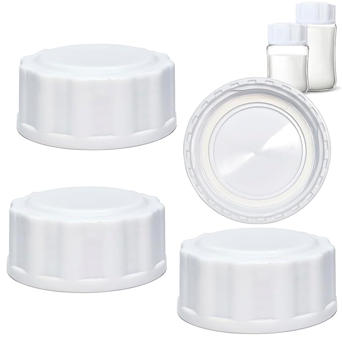 Travel and Storage Bottle Caps Compatible for Philips Avent Baby Bottles, Bottle Lids Replacement, 4 Count
