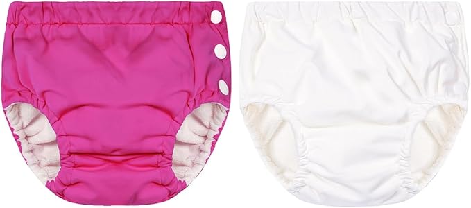 Century Star Baby Reusable Swim Diapers, Pool Swimming Diapers for Toddler Boys Girls, Washable Swimming Pants, Size 2-3, 1 Count