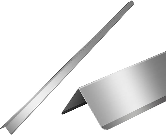 Stainless Steel Wall Corner Guard 2 x 2 x 48 inch 10 Pcs, Metal Wall Corner Protection Guards with 90-Degree Angle for Wall Protection and Decoration.
