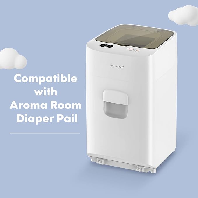 Aroma Room Diaper Pail Refills bag, Leak & Odors Proof Diaper Trash Bags for Newborn Diapers, 540 Count, 12 Rolls (Standrad Size 6.7"x10.8")