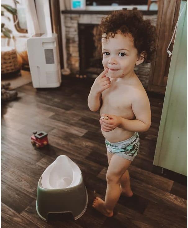 BIG ELEPHANT Random Color Toddler Training Pants 6 Pack, Potty Training Underwear for Boys and Girls