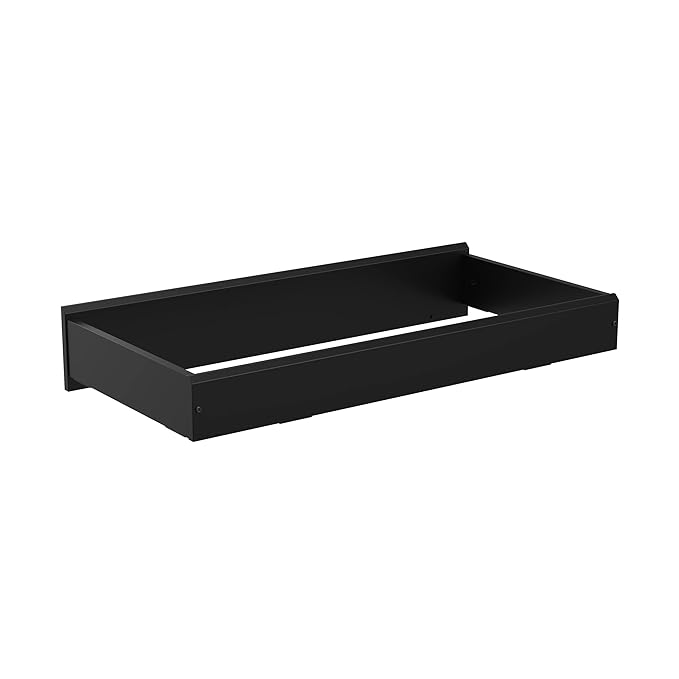 Storkcraft Nest Changing Topper with Nest 4-Sided Contoured Changing Pad - Black