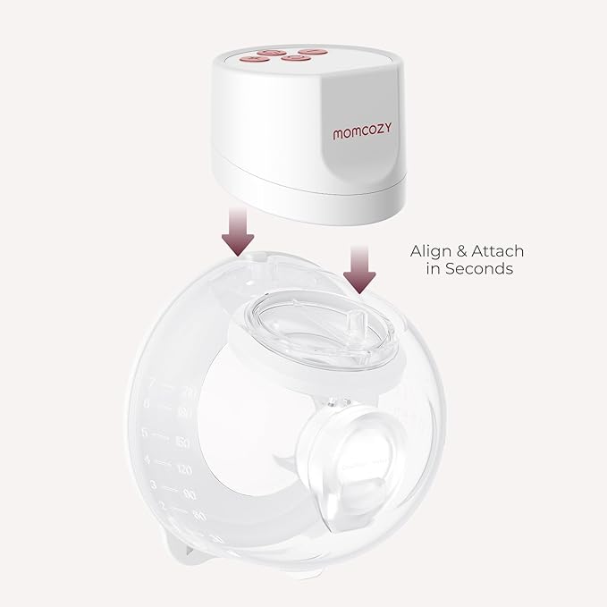 Momcozy Original S12Pro Quick Replacement Accessories, Only Compatible with Momcozy S12Pro Quick Breast Pump NOT for S9Pro/S12Pro (Milk Collector,1 Pack)