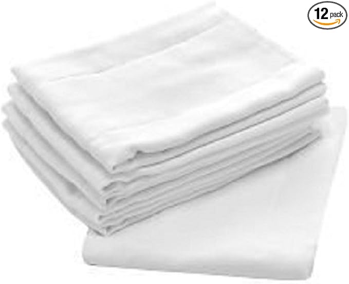 Flat Cloth Diapers 27x27 (12-pack)