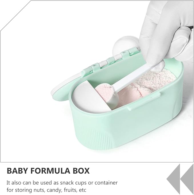Toddmomy Home for Outdoor S Food Baby Container Dispenser Milk Formula Holder Travel Leak-Proof Portable