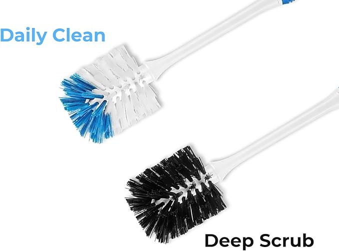 Bottle Brush Cleaner Set—Long Water Bottle Brushes for Tumblers, Cups, Glassware & Baby Bottles, 2 Pack