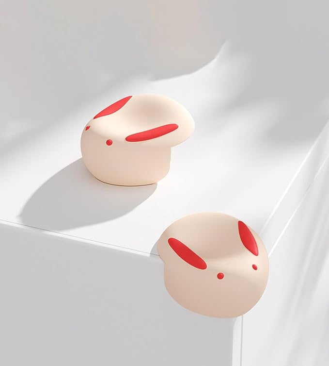 8Pcs New Rebbit Corner Protector Baby - Desk Soft Corner Protectors Guards for Kids Safety - Cute Baby Table Corner Protector Cartoon for Various Furniture Styles (Apricot)