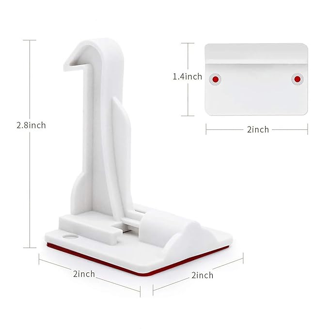 16 Pack Upgraded Invisible Baby Proofing Cabinet Latch Locks - No Drilling or Tools Required, Children Proof Cupboard Drawers Latches, Works with Most Cabinets and Drawers - Adhesive Easy Installation