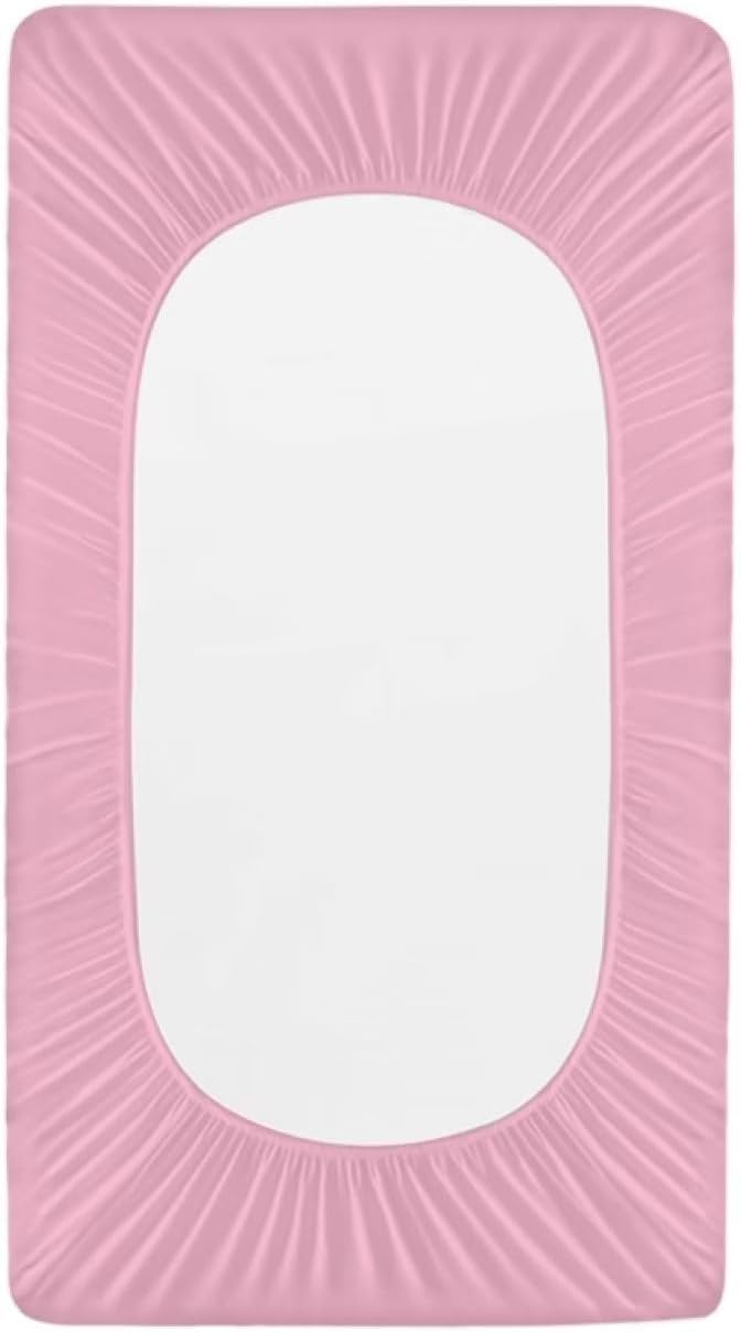 Changing Pad Covers for Boys Girls, Pink Corgi Diaper Changing Table Pad Cover Soft Breathable Changing Mat Cover for 32''x16" Cute Birthday Gifts for Baby