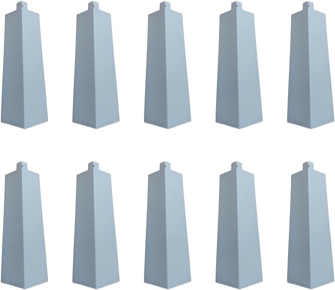 10- New Aluminum Outside Siding Corner 8 Inches 10Nails Included