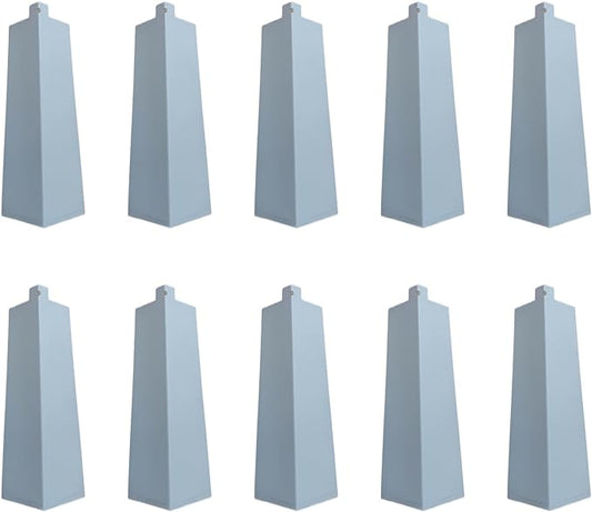 10- New Aluminum Outside Siding Corner 8 Inches 10Nails Included