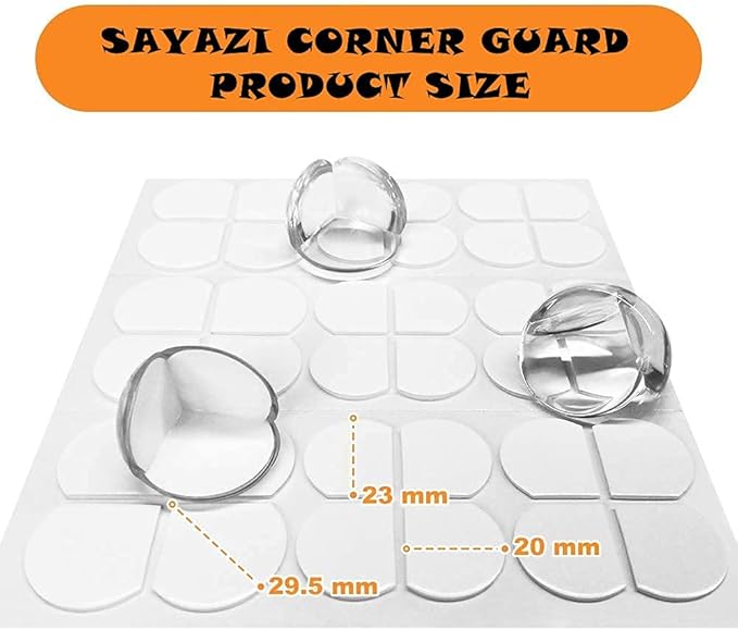 Corner Guards Baby Proofing, Furniture Soft Clear Small Sharp Corners Guard Protector for Child Safety Babyproof Corner Protectors (16 Pack, Corners)