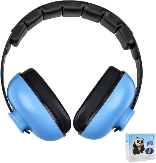 Solar-Power Baby Noise Cancelling Headphones, Ear Protection Earmuffs for 0-3 Years Kids
