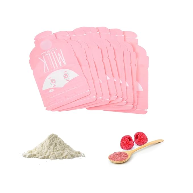 30pcs Pink Milk Powder Storage Bag, Disposable Milk Powder Bags Portable Milk Powder Storage Bag for Day Care and Family Trip