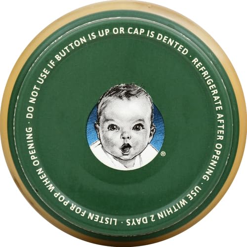 Gerber Stage 1, Organic Banana Jar, Baby Food, Fruit Puree, Non-GMO (Pack of 2)