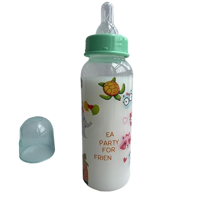 Adult Sized Pacifier and Bottle Set，Print May Vary,250ml (Green)