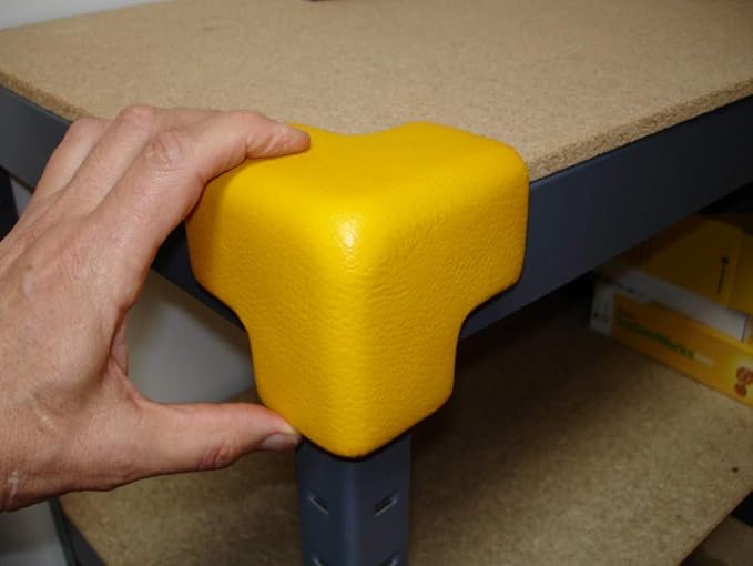 Boing Safety | Jumbo 3D Corner Guards | 4 Pack | Orange