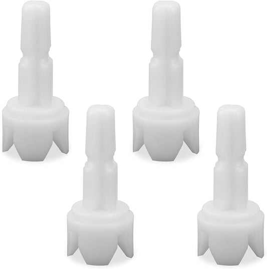 BOXOB 4pcs Replacement Parts Compatible with Baby Brezza FRP0046 Formula Pro Advanced, Plastic Replacement Axles Stem for Keeping Your Machine Running Well