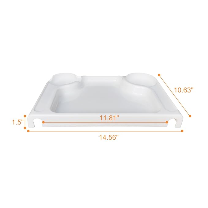 MTWML Replacement Dining Tray Only fits MTWML Hook On High Chair Original Machine Washable (Single Tray)