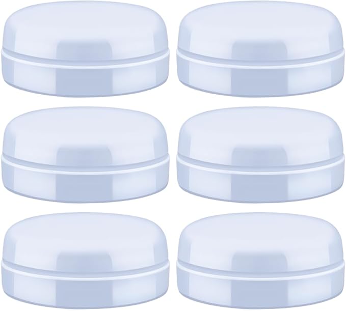 Maymom Travel Bottle Caps Compatible with Avent Bottle; Cap Replace Avent Natural Bottle Screw Ring n Sealing Disc; Fit Avent Anti-colic Polypropylene, Glass Bottle, Avent PP, Bottle Lids Replacement