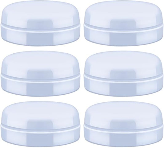 Maymom Travel Bottle Caps Compatible with Avent Bottle; Cap Replace Avent Natural Bottle Screw Ring n Sealing Disc; Fit Avent Anti-colic Polypropylene, Glass Bottle, Avent PP, Bottle Lids Replacement