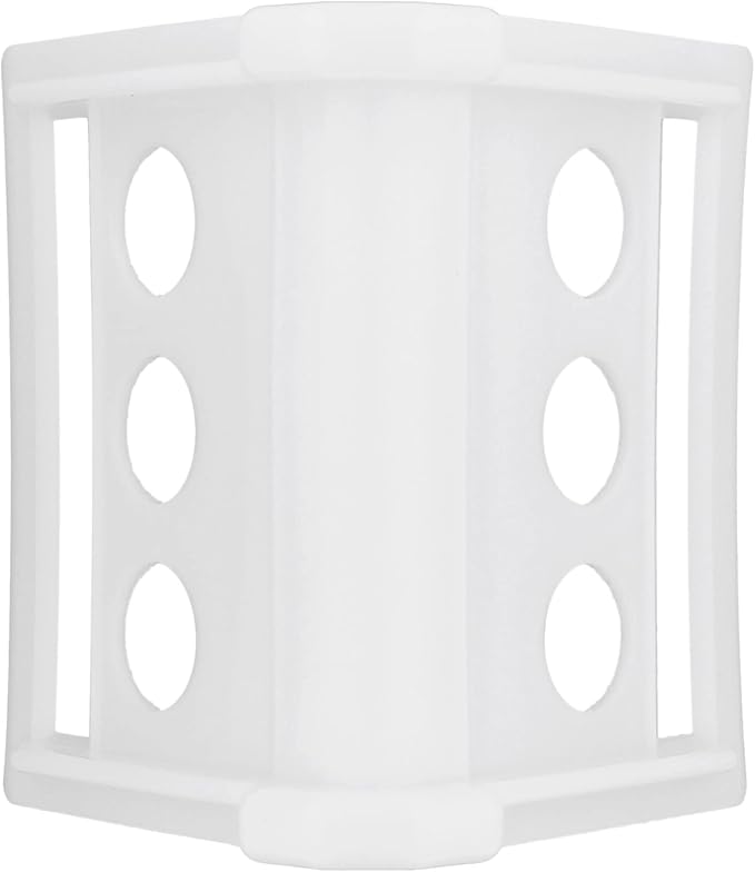 BISupply Cargo Edge Protectors White 10 Pack - Corner Protector Cargo Strap Protectors, Corner Strap Protector