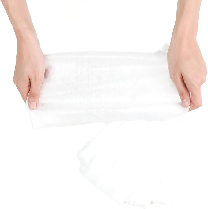 Bumkins Disposable Cloth Fabric Diaper Liner, Biodegradable, Neutral, 100 Count (Pack of 1)