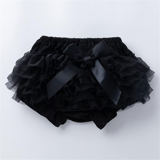 Infant Baby Girls Tutu Skirt Toddler Ruffled 𝐃iaper 𝐂overs Cute Lace Ruffled Tiered Bloomers Bubble Shorts Underwear